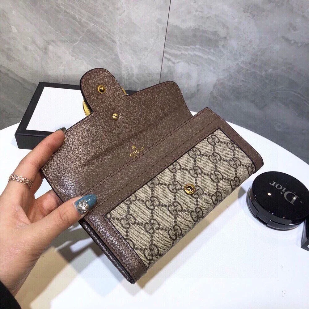 Gucci Ophidia GG Supreme Continental Wallet - Picture 8 of 8